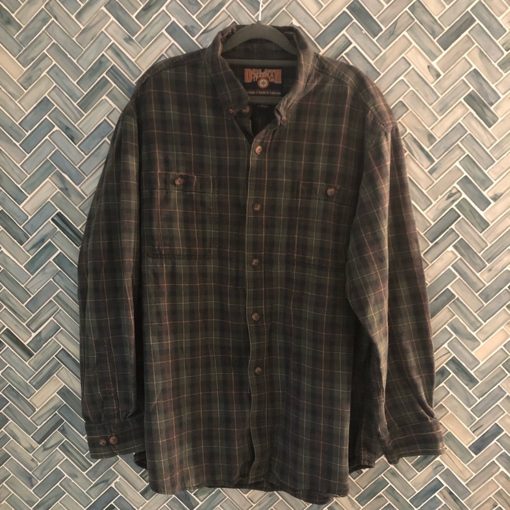 Duluth Trading Co Men’s XL Plaid Flannel Shirt